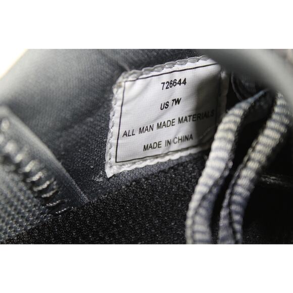 Cheeks Fit Body Womens Lace up Trainers Sneaker Size 7W Wide Black NEW - Picture 5 of 5